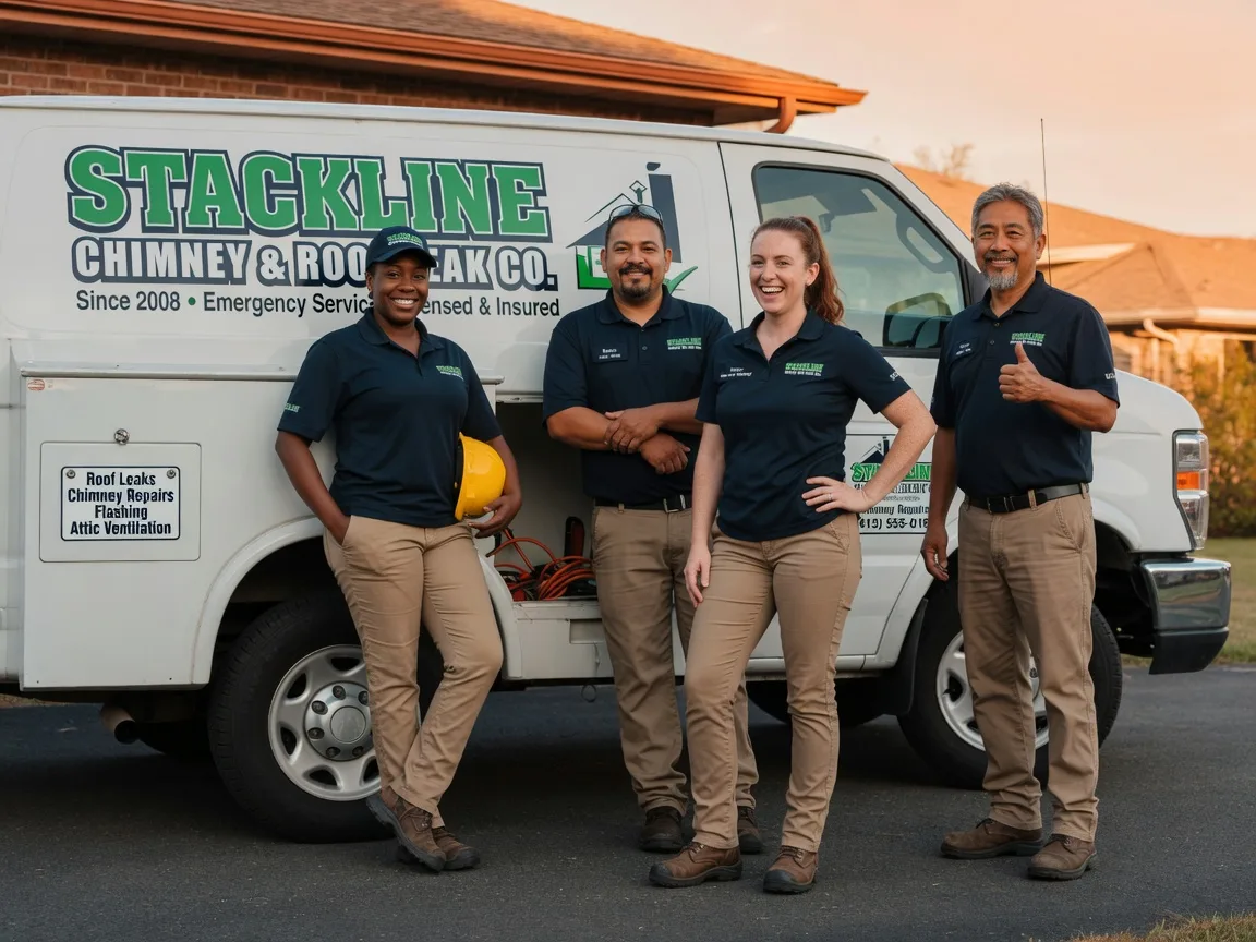 Chimney flashing repair company in Rumford, ME